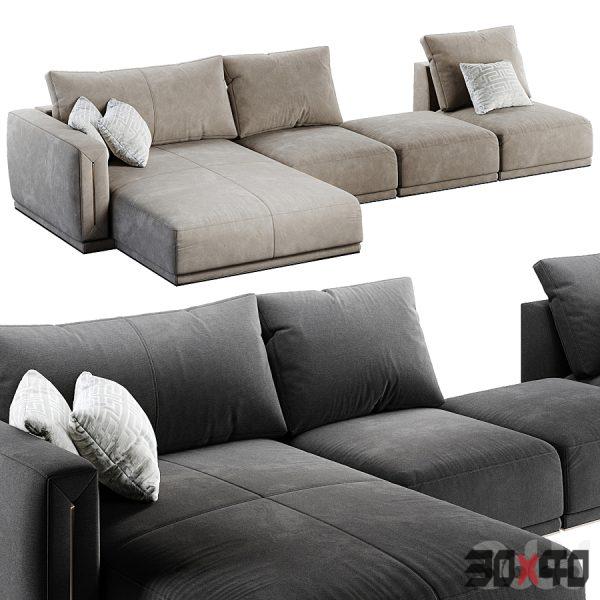 LONGHI sofa Atar-30x40 Mood