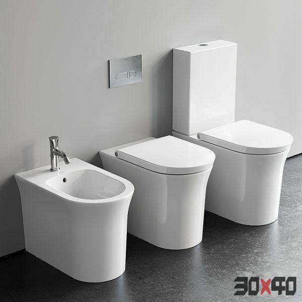 Duravit White Tulip WC-30x40 Mood