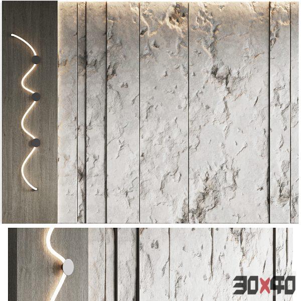 Decorative wall panel Cliff-30x40 Mood