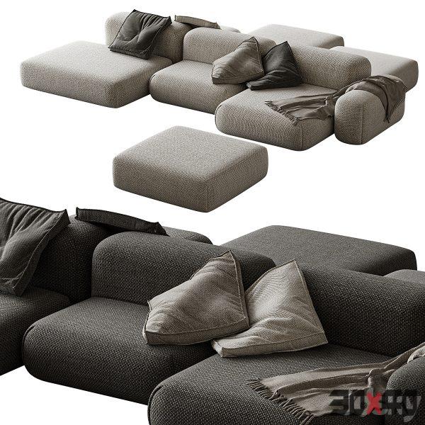 Modular sofa Dyvan Dyvan composition set 001 by Alex Rekhlitskyi-30x40 Mood