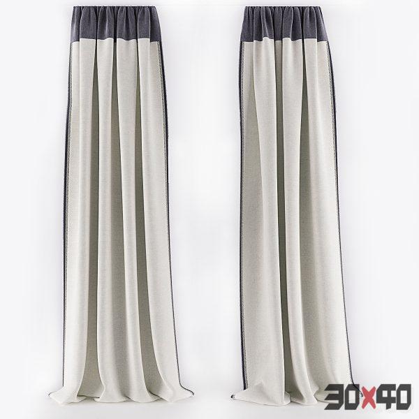 CURTAIN WITH ZIPPER-30x40 Mood