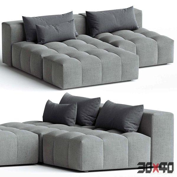 Bubble Soft 210x180cm modular sofa-30x40 Mood