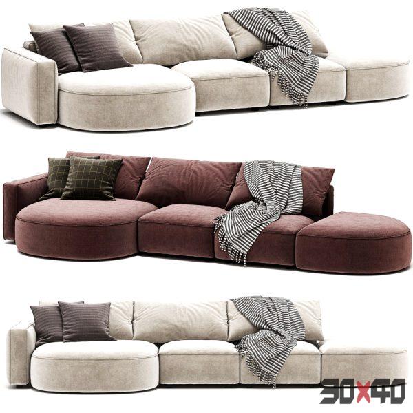 Belt Modular Sofa-30x40 Mood