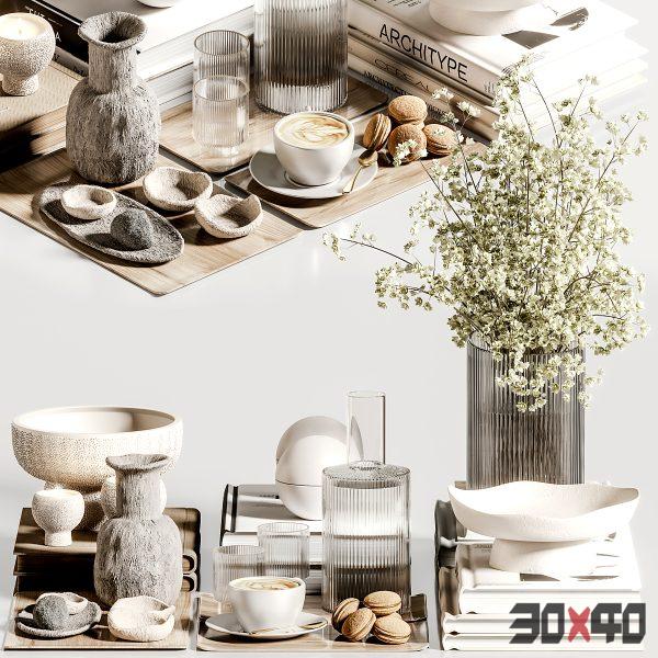 decorative set 100-30x40 Mood