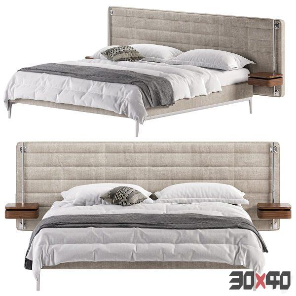 VOLAGE EX-S NIGHT Bed By Cassina-30x40 Mood