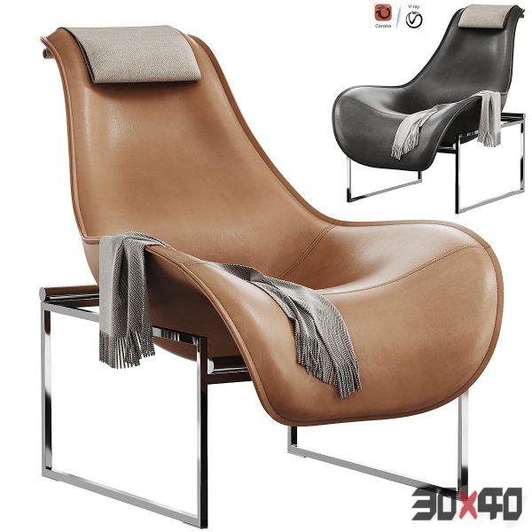 Armchair MART by B&b Italia-30x40 Mood
