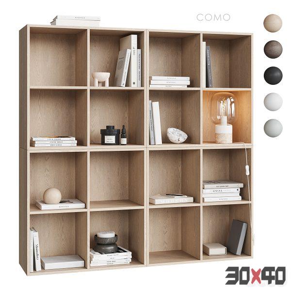 Bookcase COMO NG8-30x40 Mood