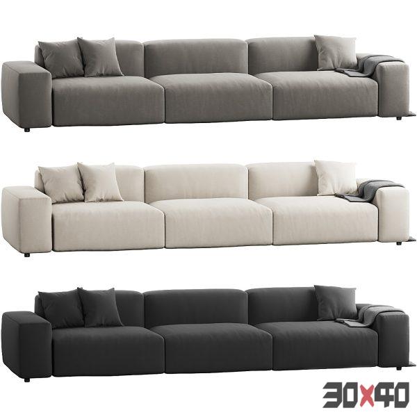007 Cloud Sofa modular 3 seat by Prostoria-30x40 Mood