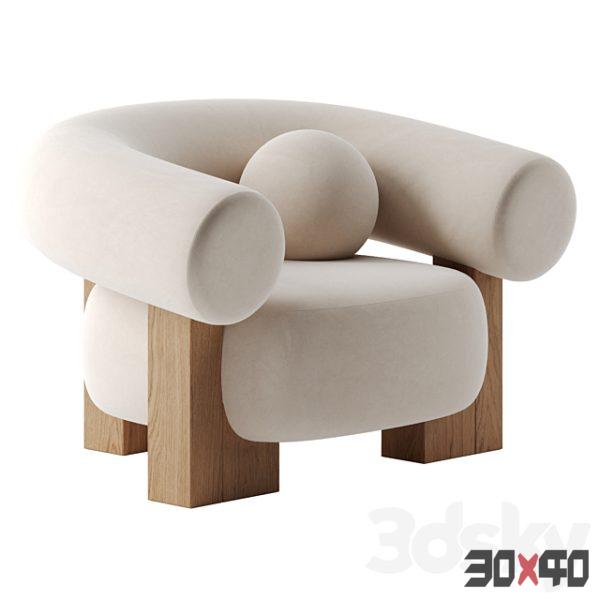 Cassete armchair by collector-30x40 Mood