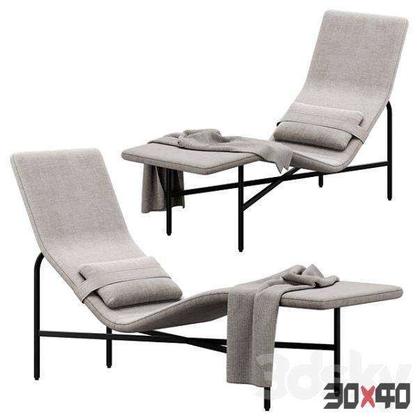 Deep Thoughts Chaise by bludot-30x40 Mood