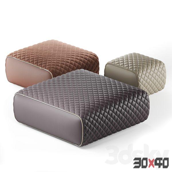 Ashley Minotti pouf-30x40 Mood