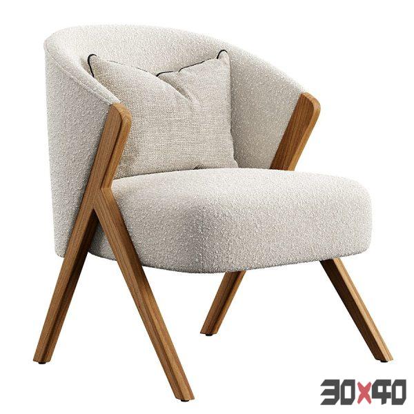 ARMCHAIR UPHOLSTERED Zara home-30x40 Mood