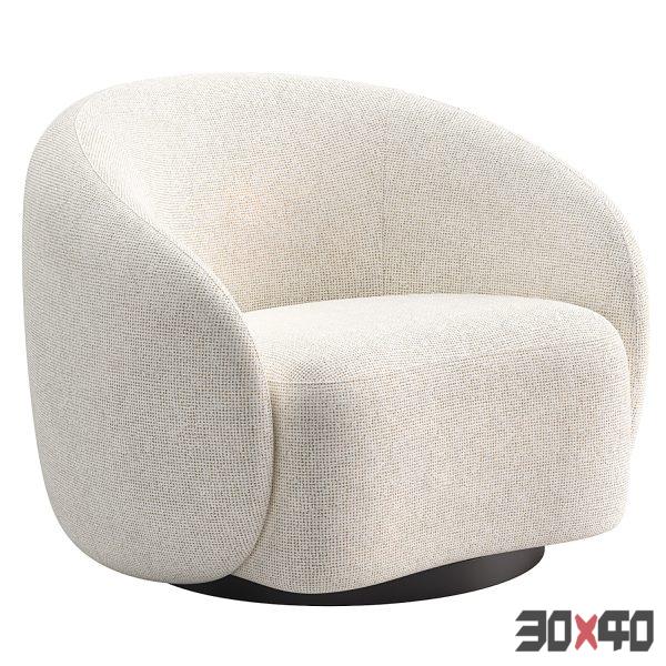 Swivel Chair Amore / Eichholtz-30x40 Mood