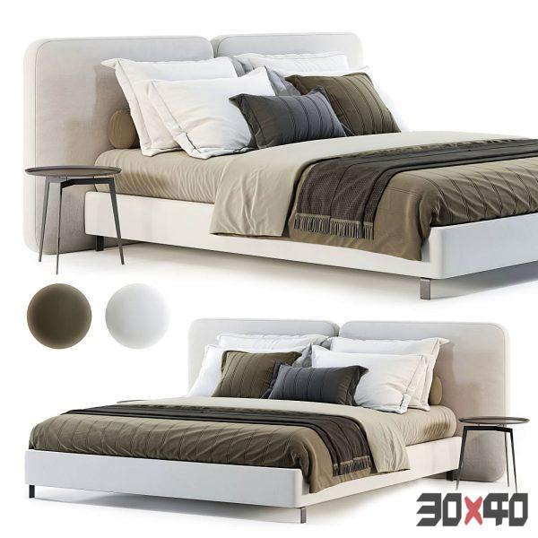 Minotti Tatlin Cover Bed-30x40 Mood