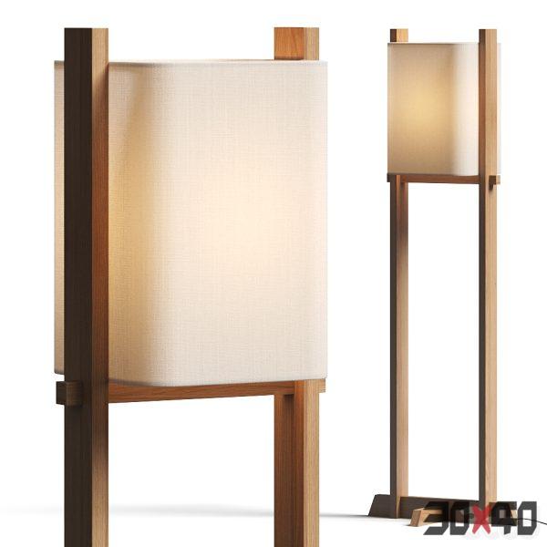 Crate and Barrel Shinola Floor Lamp-30x40 Mood