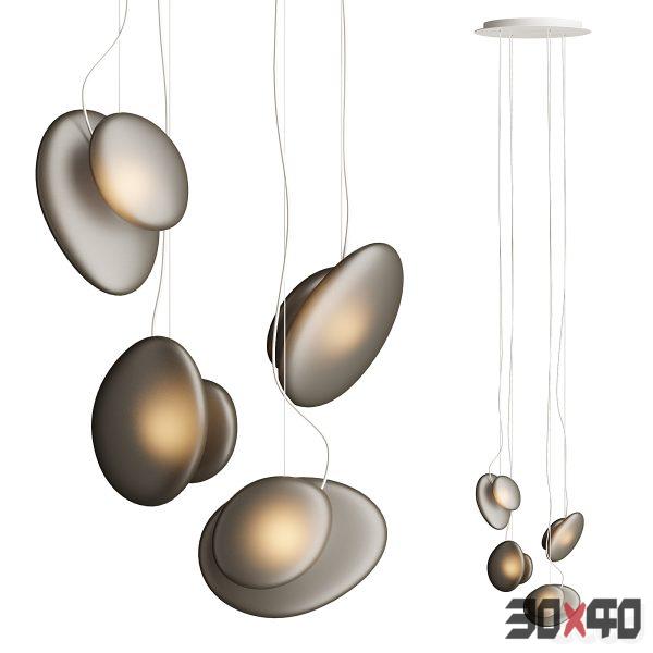 ANDlight PEBBLE | Hanging lamp-30x40 Mood