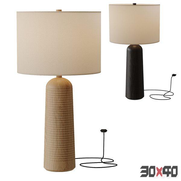 Frankfort Wood Table Lamp-30x40 Mood