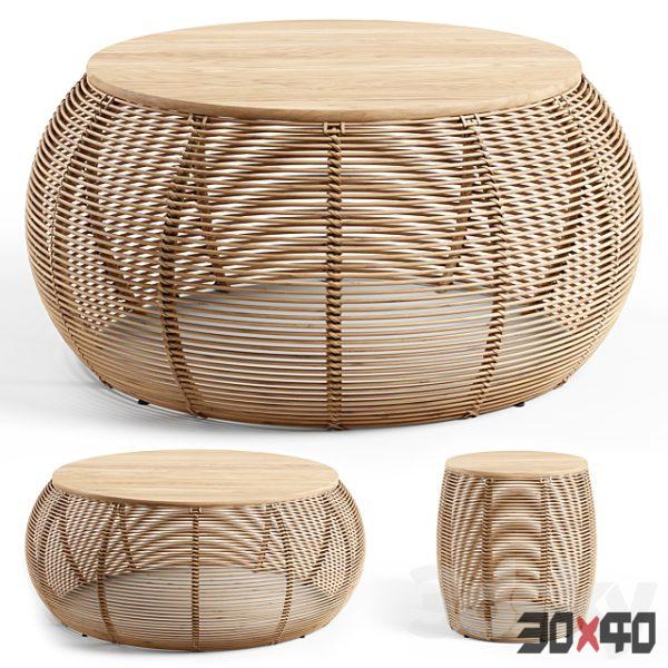 Vincent Sheppard - Ivo side table - natural-30x40 Mood