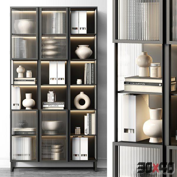Rack-showcase BLACK-30x40 Mood
