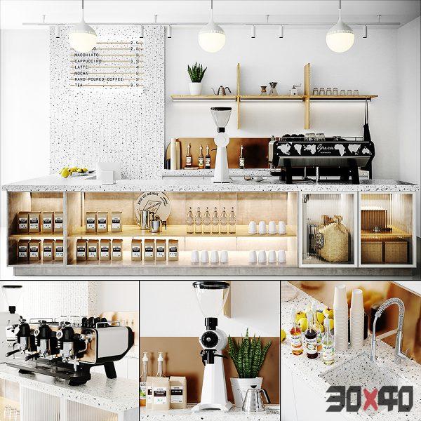 Coffee shop, cafe, coffee machine La Marzocco-30x40 Mood