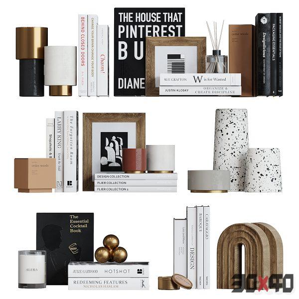 Decor shelf set 15-30x40 Mood