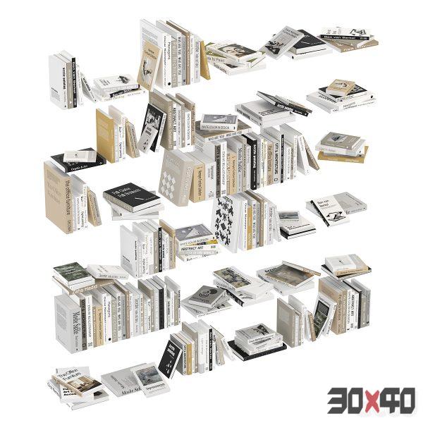 Book collection set 1-30x40 Mood