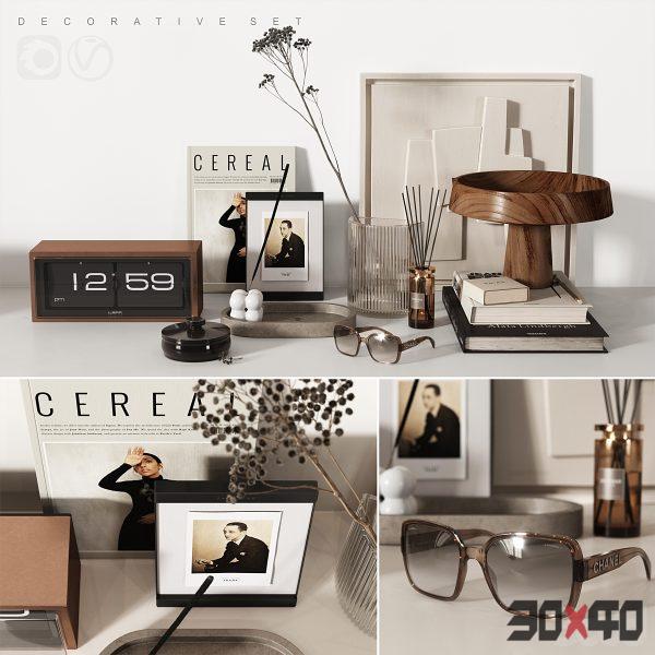 Retro Decorative Set-30x40 Mood