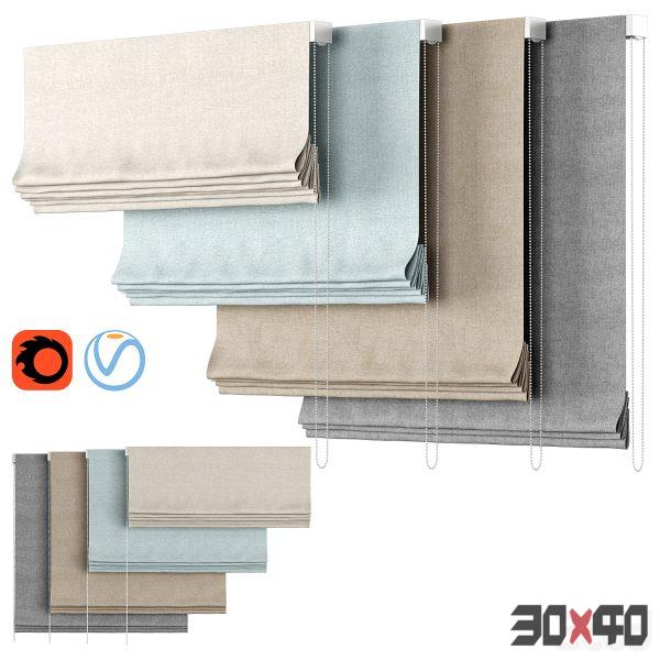 Roman Curtains 125 | Thibaut Design | PICCO-30x40 Mood