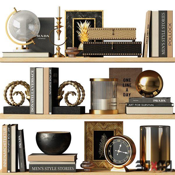 Decor set GOLD-30x40 Mood