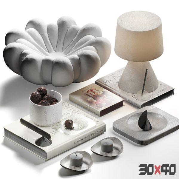 Decorative set 043 with 101 cph-30x40 Mood
