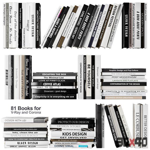 Set of Books 5-30x40 Mood