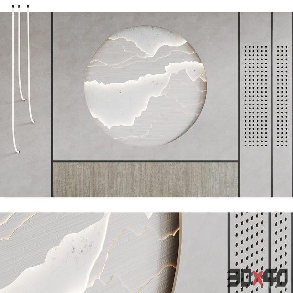 Decorative wall panel №8