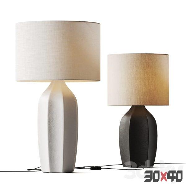 Crate & Barrel Amaryllis Table Lamp-30x40 Mood