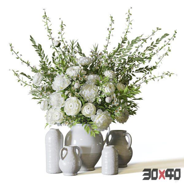 Flower Set 086 ranunculus-30x40 Mood