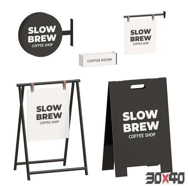 Advertising coffeeshop-30x40 Mood