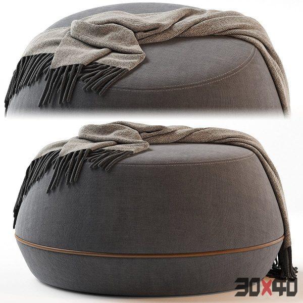 Cocoon pouf