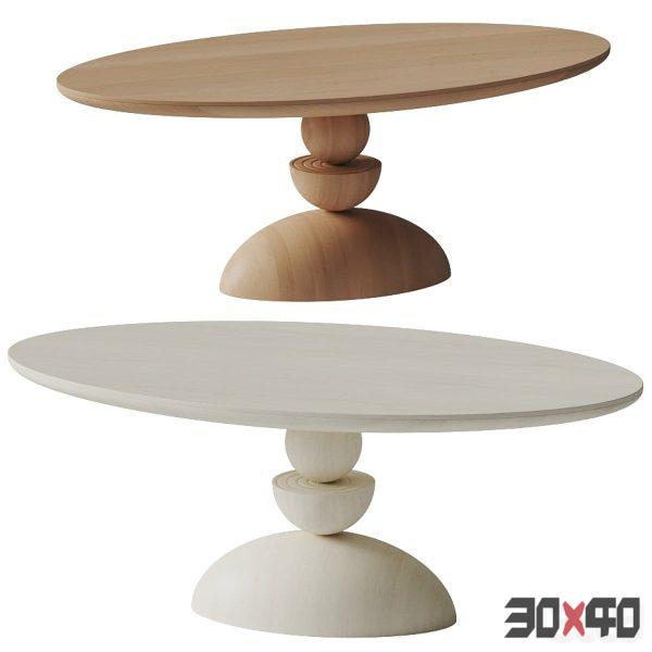 Sonali Oval Dining Table - Anthropologie-30x40 Mood
