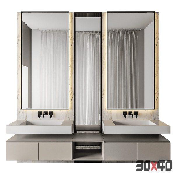 Luxury Bathroom 62-30x40 Mood