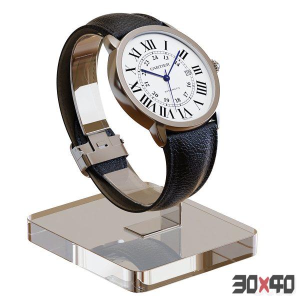 Store Display / Cartier / Wristwatch Ronde 01-30x40 Mood