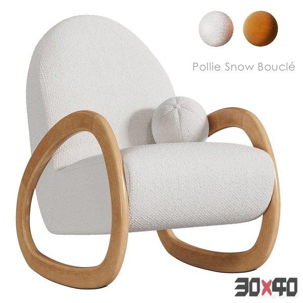 Pollie Rocking Chair by Crate&Barrel-30x40 Mood