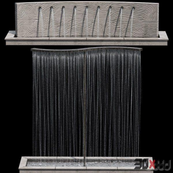 Waterfall fountains cascade 15