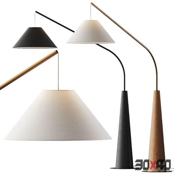 Crate and Barrel Gibson Floor Lamp-30x40 Mood