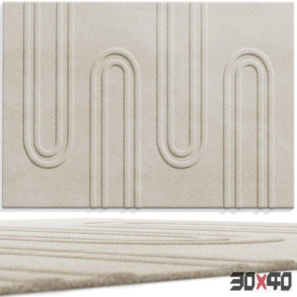 Ary carpets by La Redoute-30x40 Mood