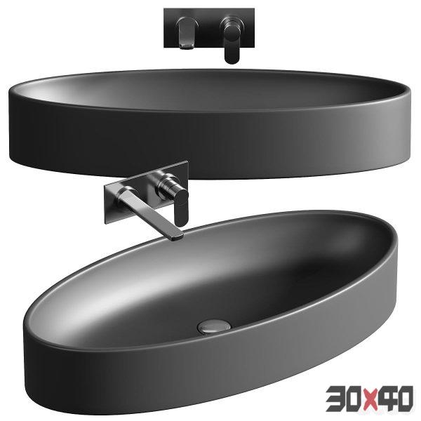 Basin bowl Bocchi Cortina Vessel-30x40 Mood