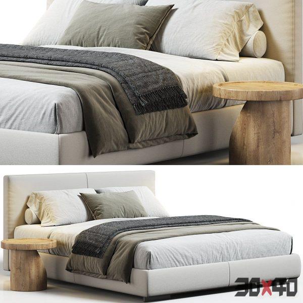 Flexform Magnum Bed