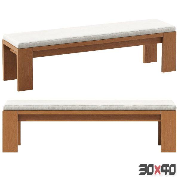 Marbella Teak Dining Bench