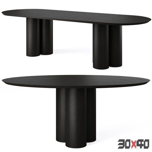 Dining Table MELTON by Cazarina-30x40 Mood