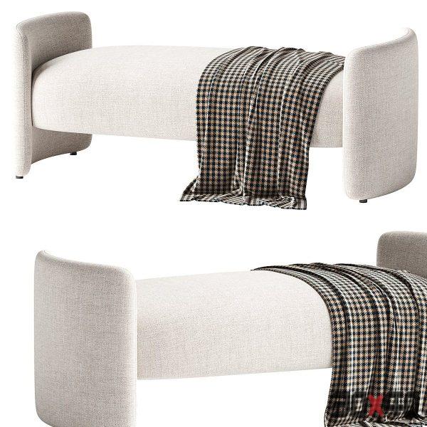 Lyon Bench by Leanne Ford-30x40 Mood