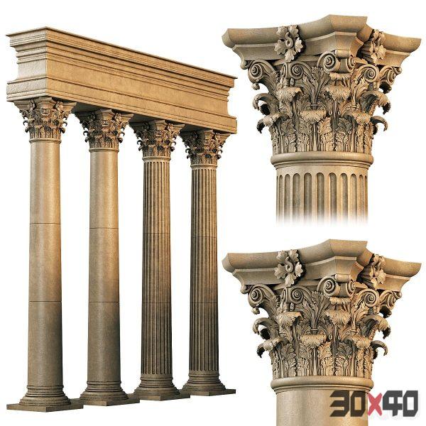Corinthian columns 008