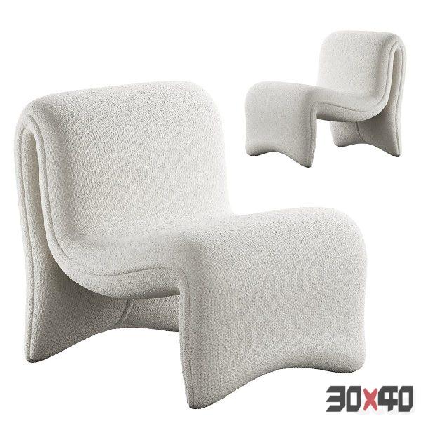378 Lounge Pamela Accent Chair by Lulu and Georgia